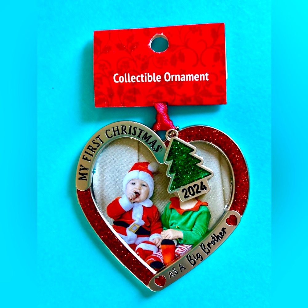 NWT - Big Brother Christmas Ornament Frame 2024